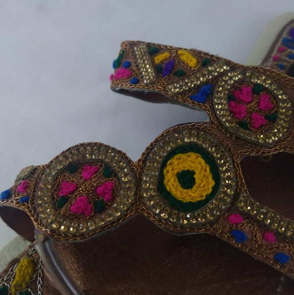 ECS Pink/multi Print Sandal - Picture 3 of 9